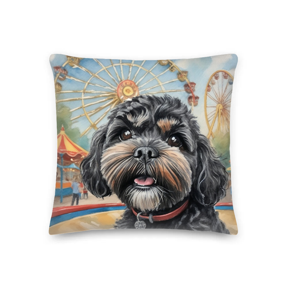 PugMug Custom Lily Premium Pillow