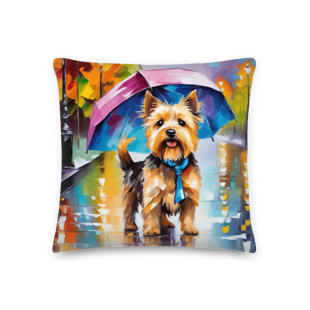 PugMug Custom Cairn Terrier Premium Pillow