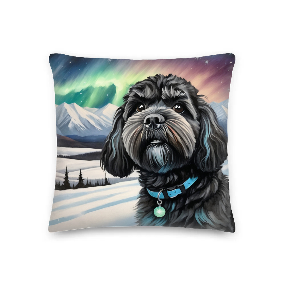 PugMug Custom Lily Premium Pillow