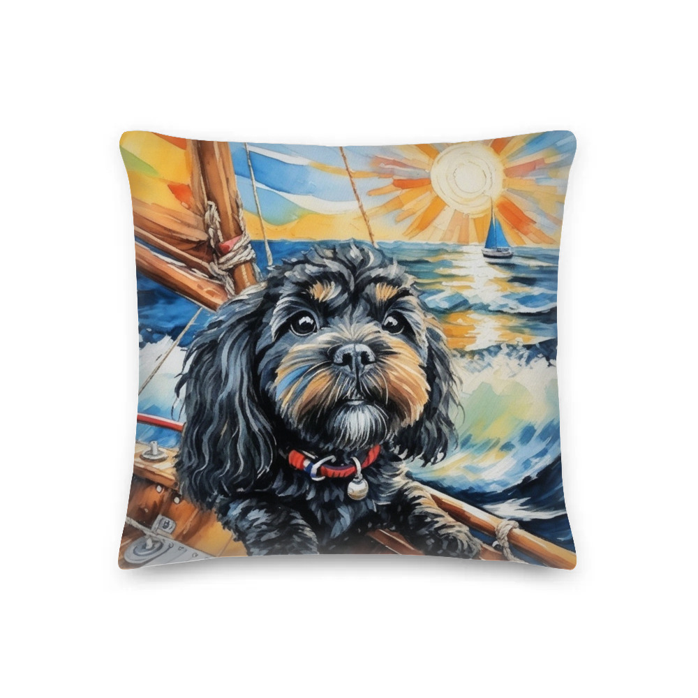 PugMug Custom Lily Premium Pillow