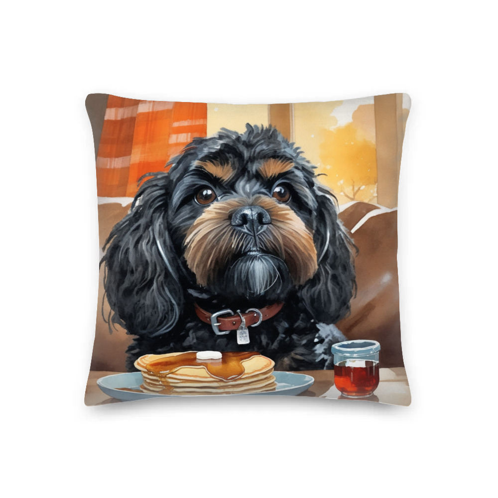 PugMug Custom Lily Premium Pillow