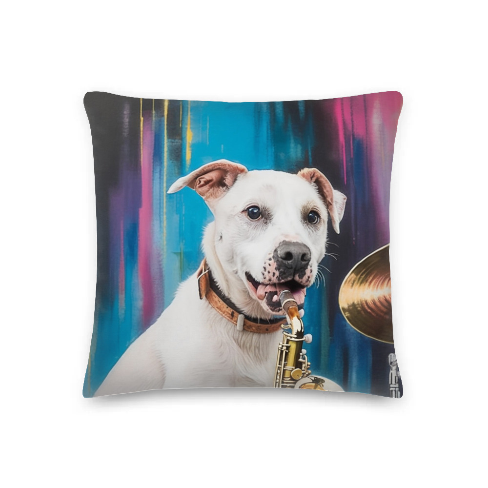 PugMug Custom Melody Premium Pillow
