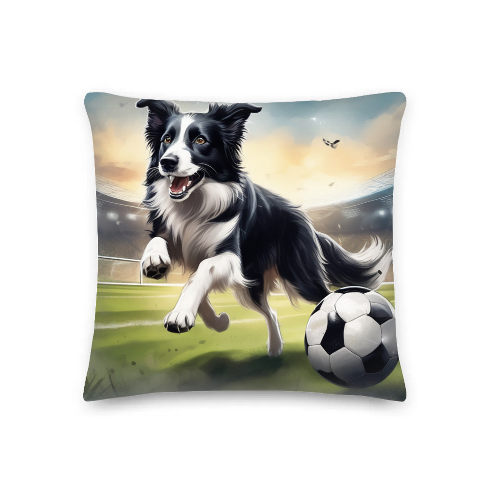 PugMug Custom Border Collie Premium Pillow