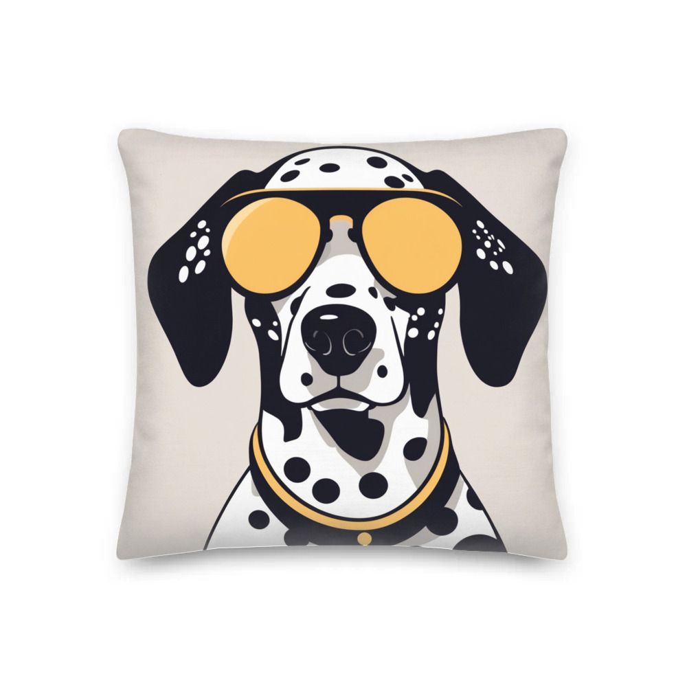 PugMug Custom Dalmatian Premium Pillow
