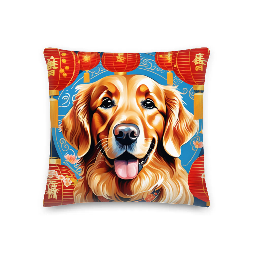 PugMug Custom Pet Premium Pillow