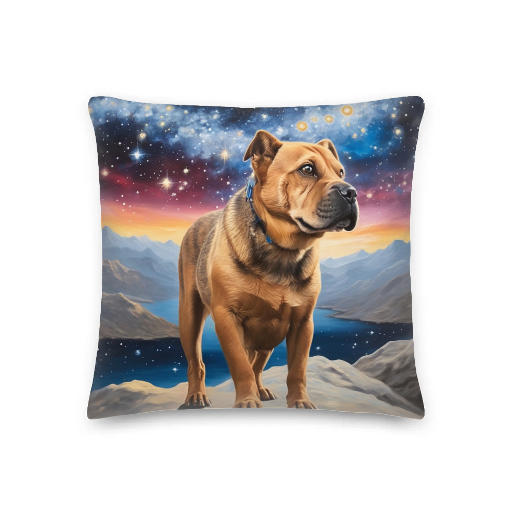 PugMug Custom Halina Premium Pillow