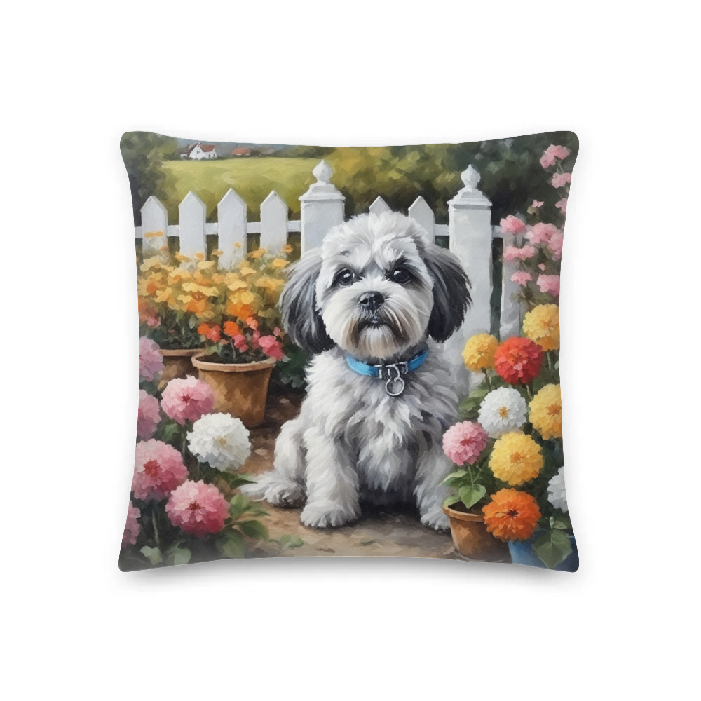 PugMug Custom Lily Premium Pillow