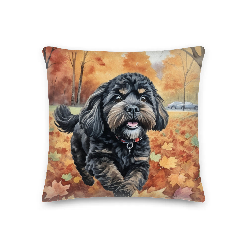 PugMug Custom Lily Premium Pillow