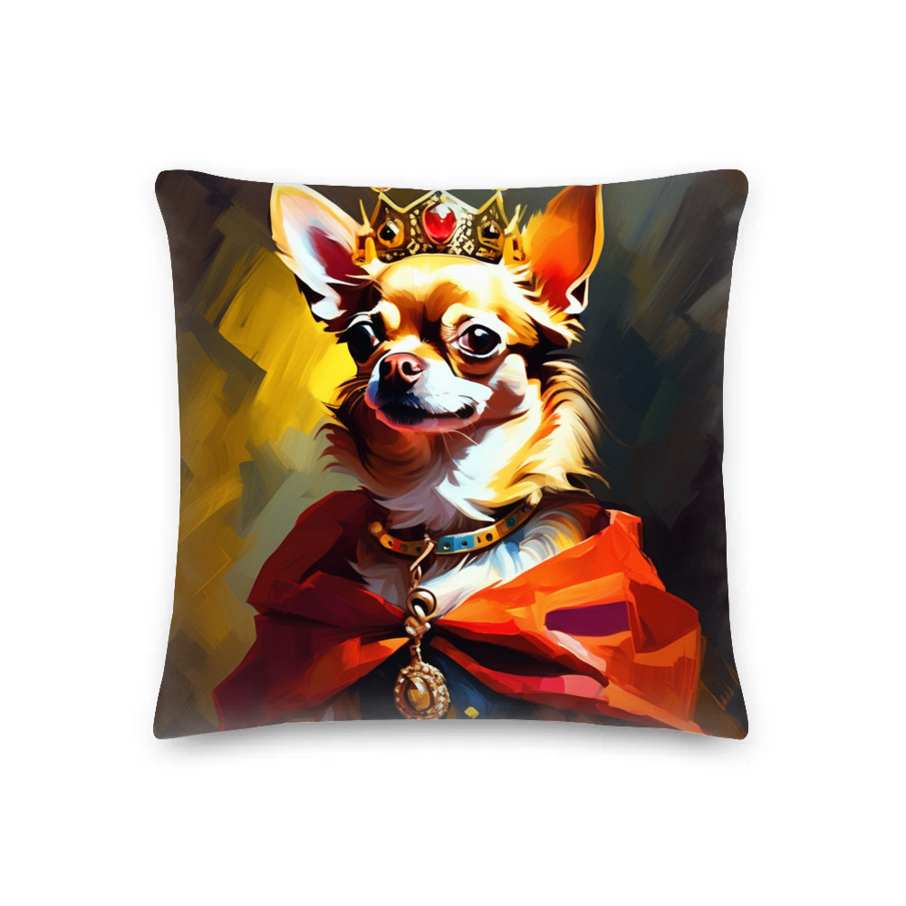 PugMug Custom Chihuahua Premium Pillow