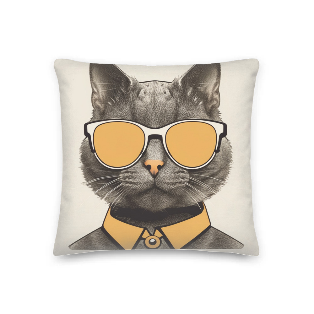 PugMug Custom Thumper Premium Pillow