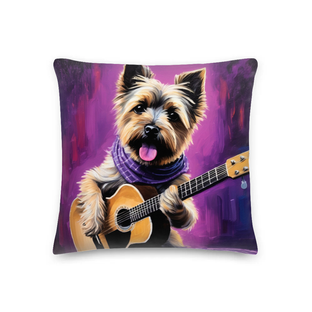 PugMug Custom Cairn Terrier Premium Pillow