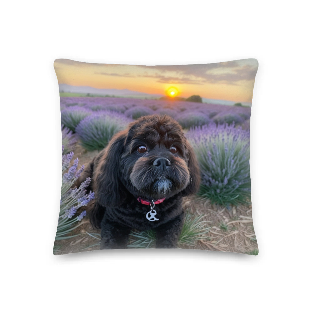 PugMug Custom Lily Premium Pillow