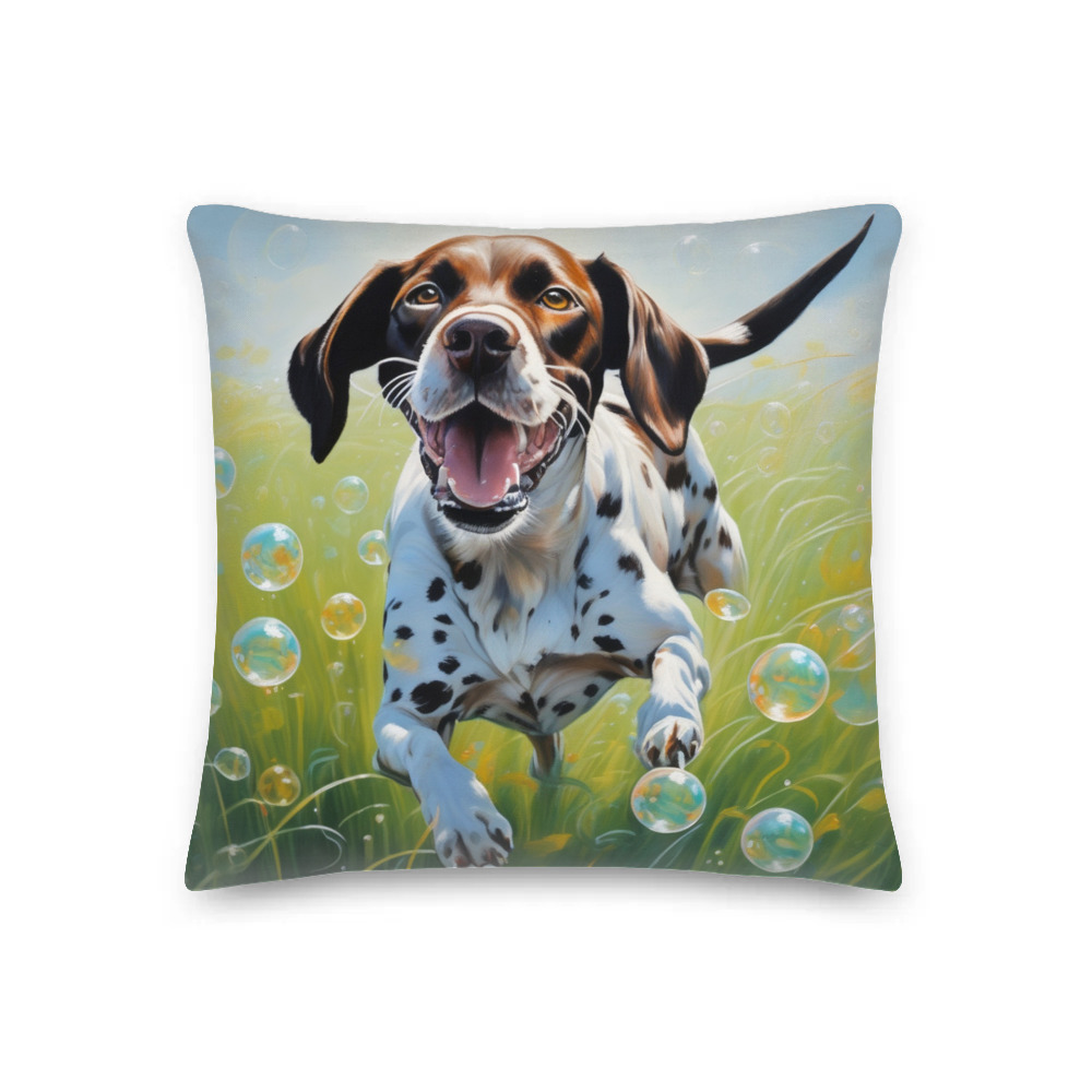 PugMug Custom Pointer Dog Premium Pillow