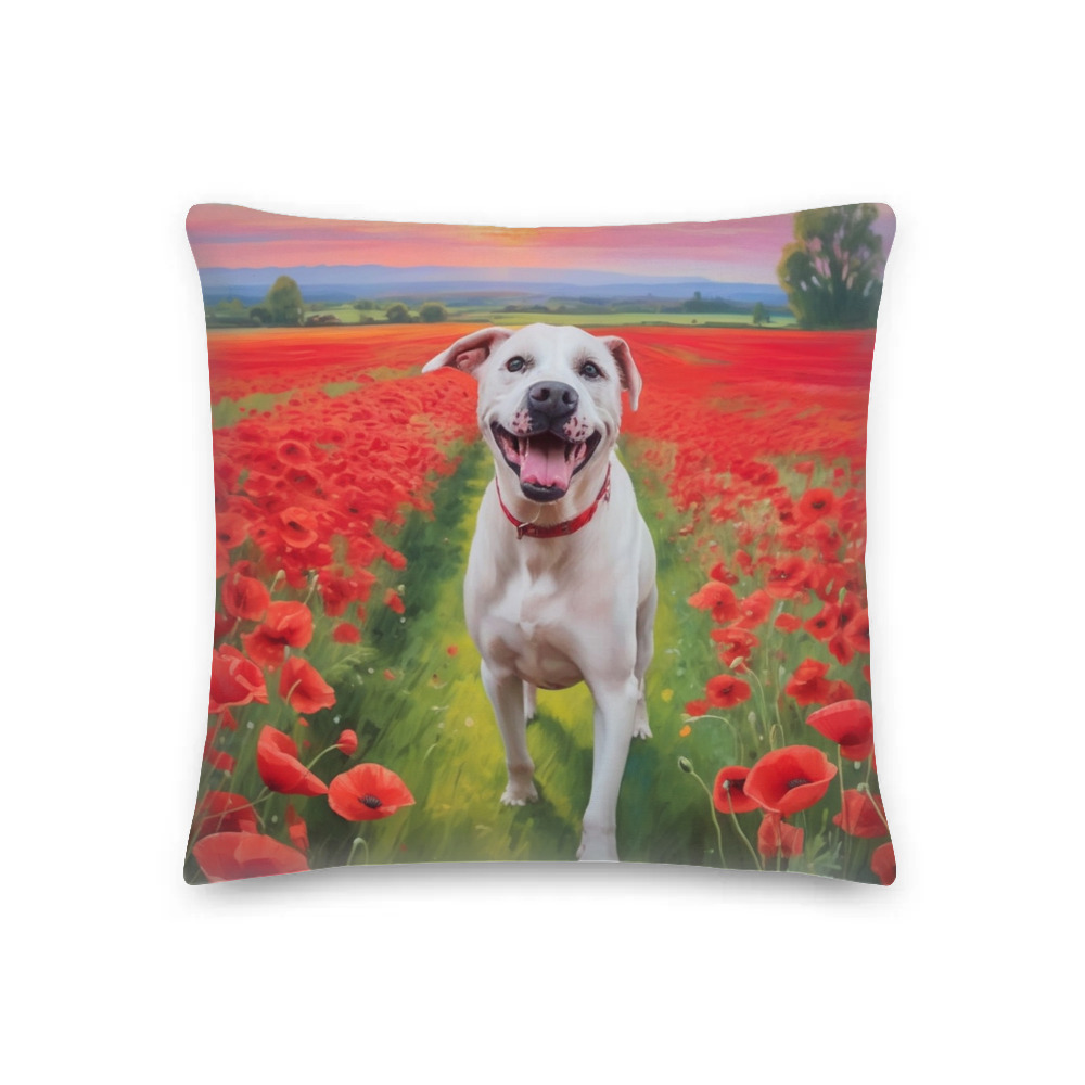 PugMug Custom Melody Premium Pillow