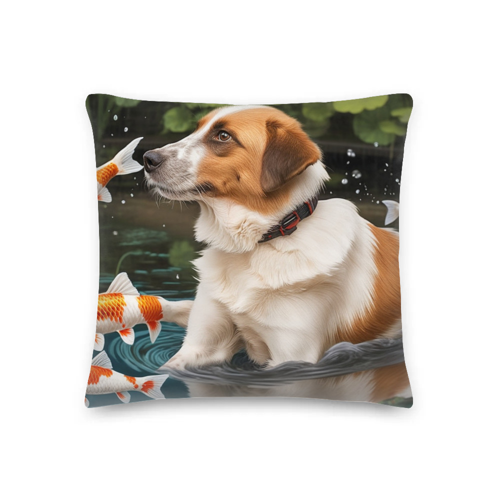 PugMug Custom Hazim Premium Pillow