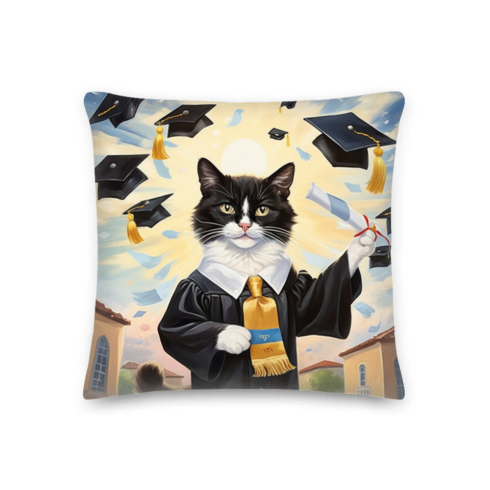 PugMug Custom Peerie Premium Pillow