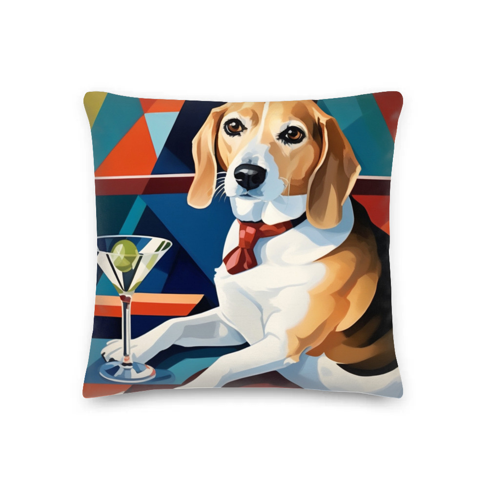 PugMug Custom Munchkin Premium Pillow