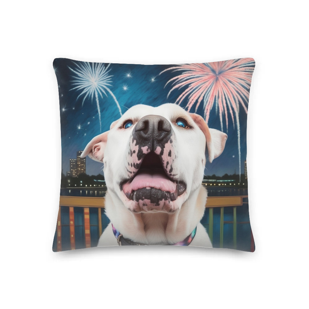 PugMug Custom Melody Premium Pillow