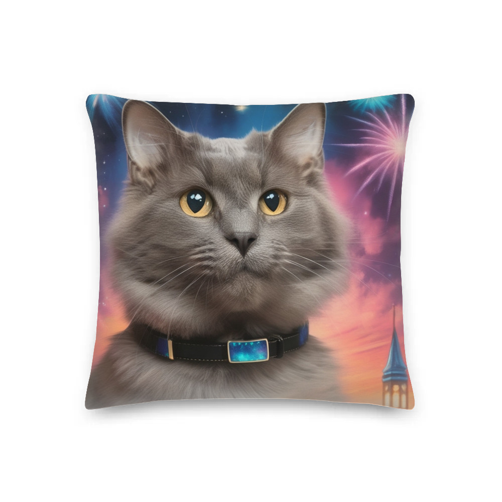 PugMug Custom Thumper Premium Pillow