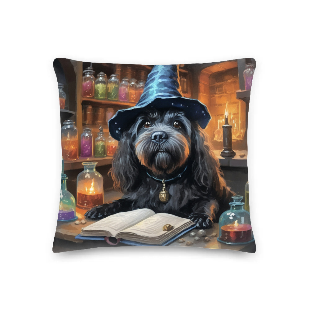 PugMug Custom Lily Premium Pillow