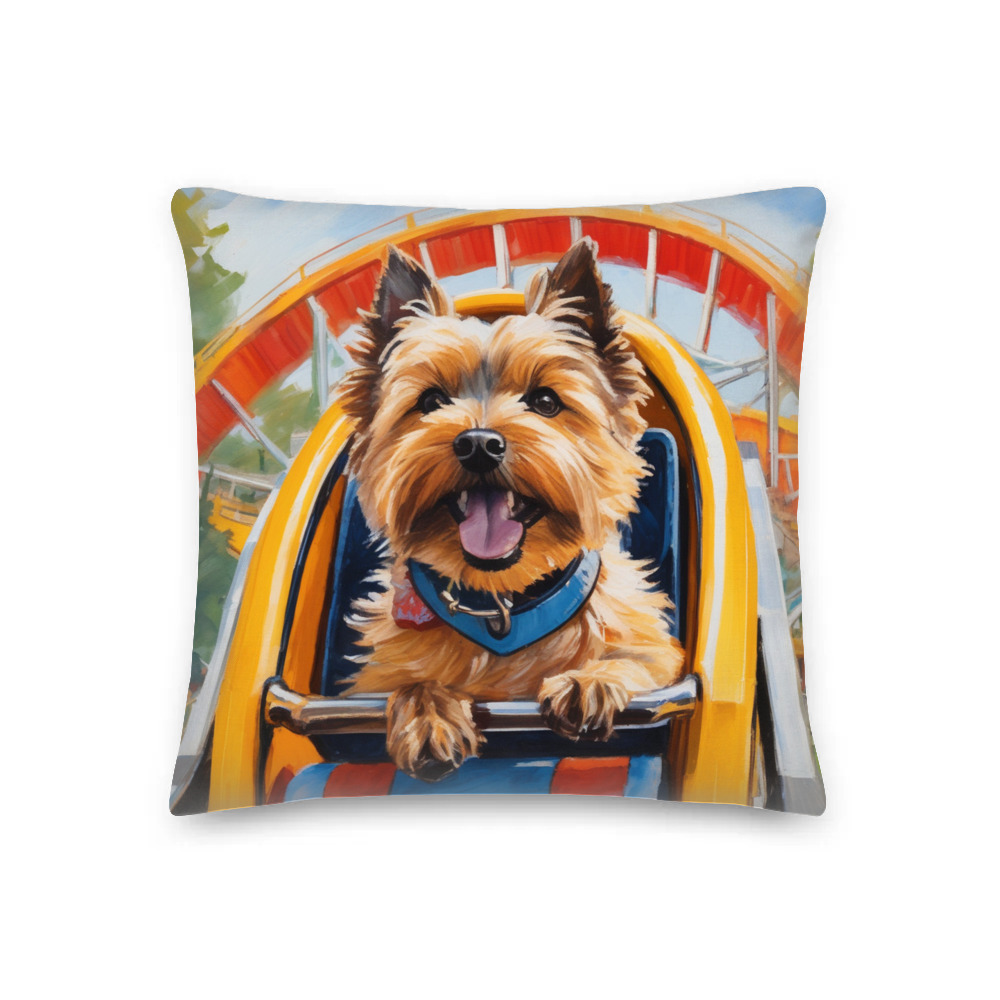 PugMug Custom Cairn Terrier Premium Pillow