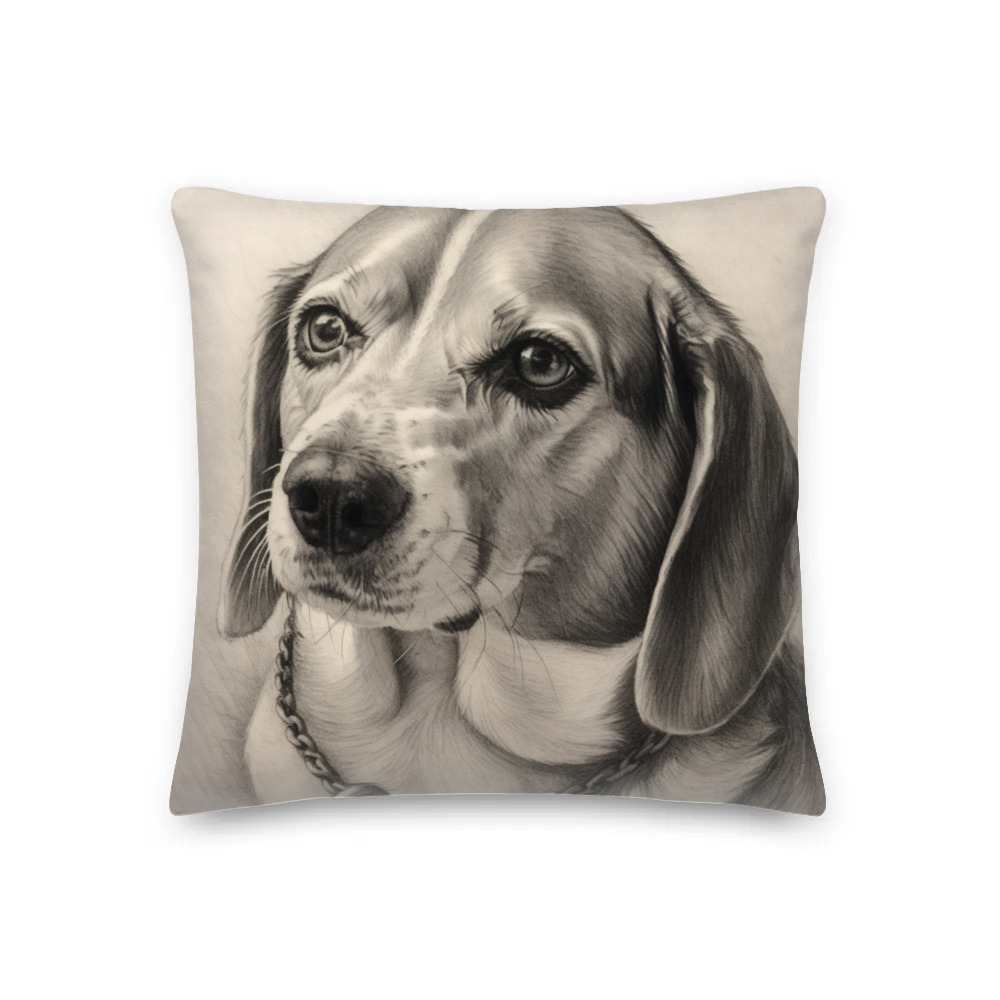 PugMug Custom Munchkin Premium Pillow