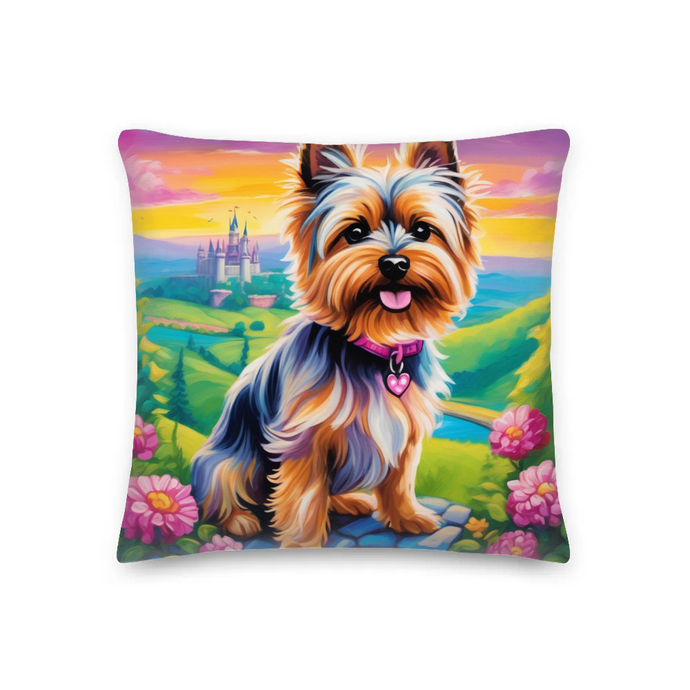 PugMug Custom Cairn Terrier Premium Pillow