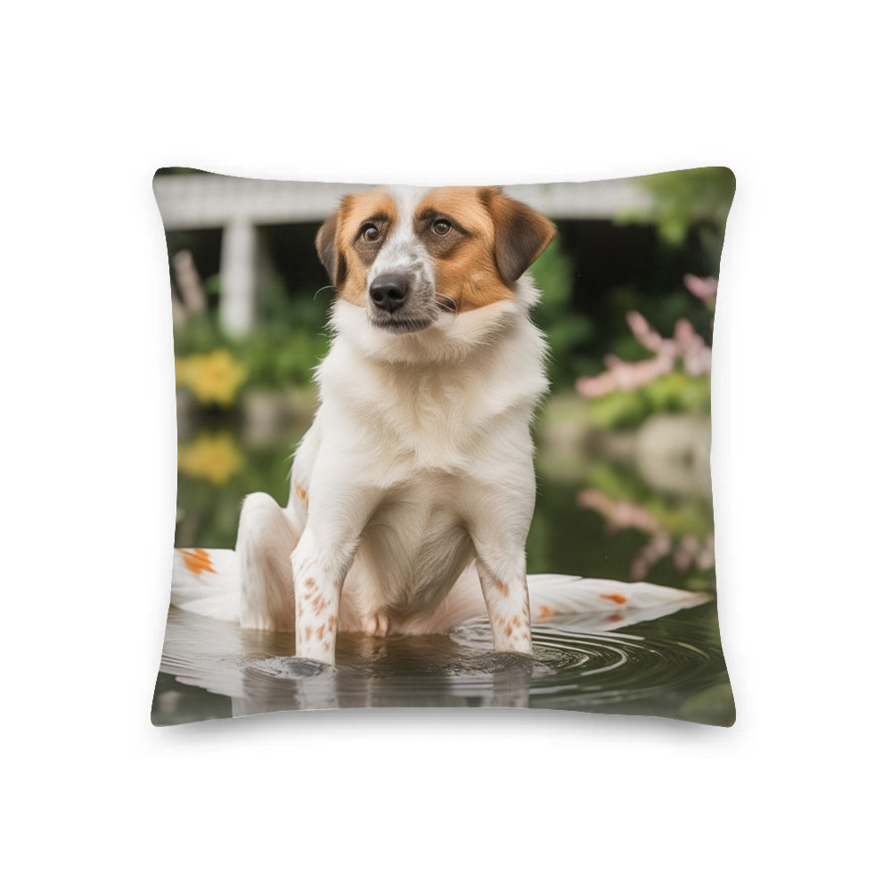 PugMug Custom Hazim Premium Pillow