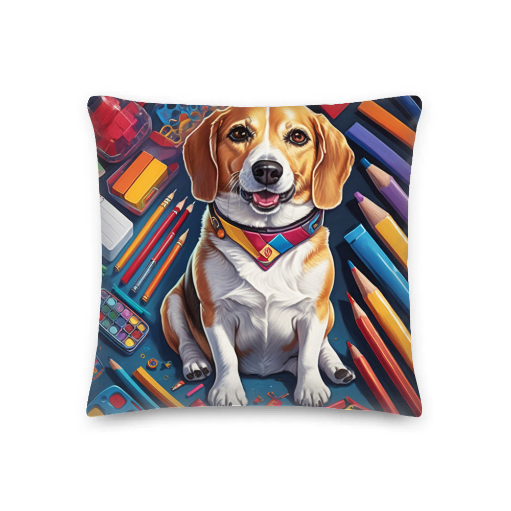 PugMug Custom Munchkin Premium Pillow