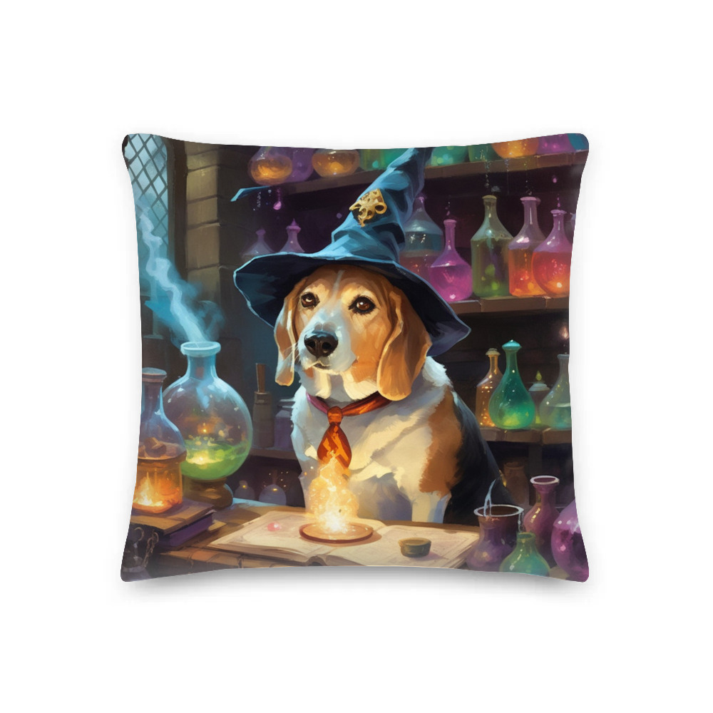 PugMug Custom Munchkin Premium Pillow