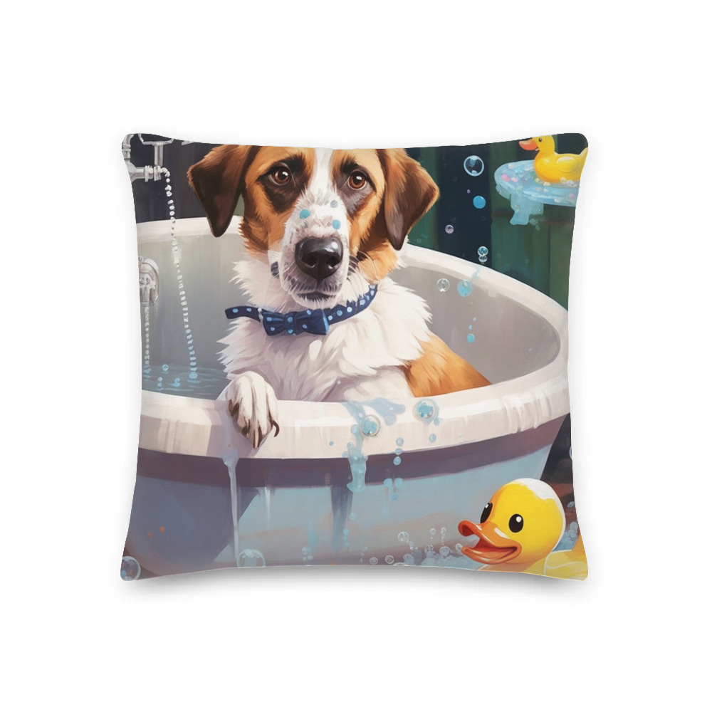 PugMug Custom Hazim Premium Pillow