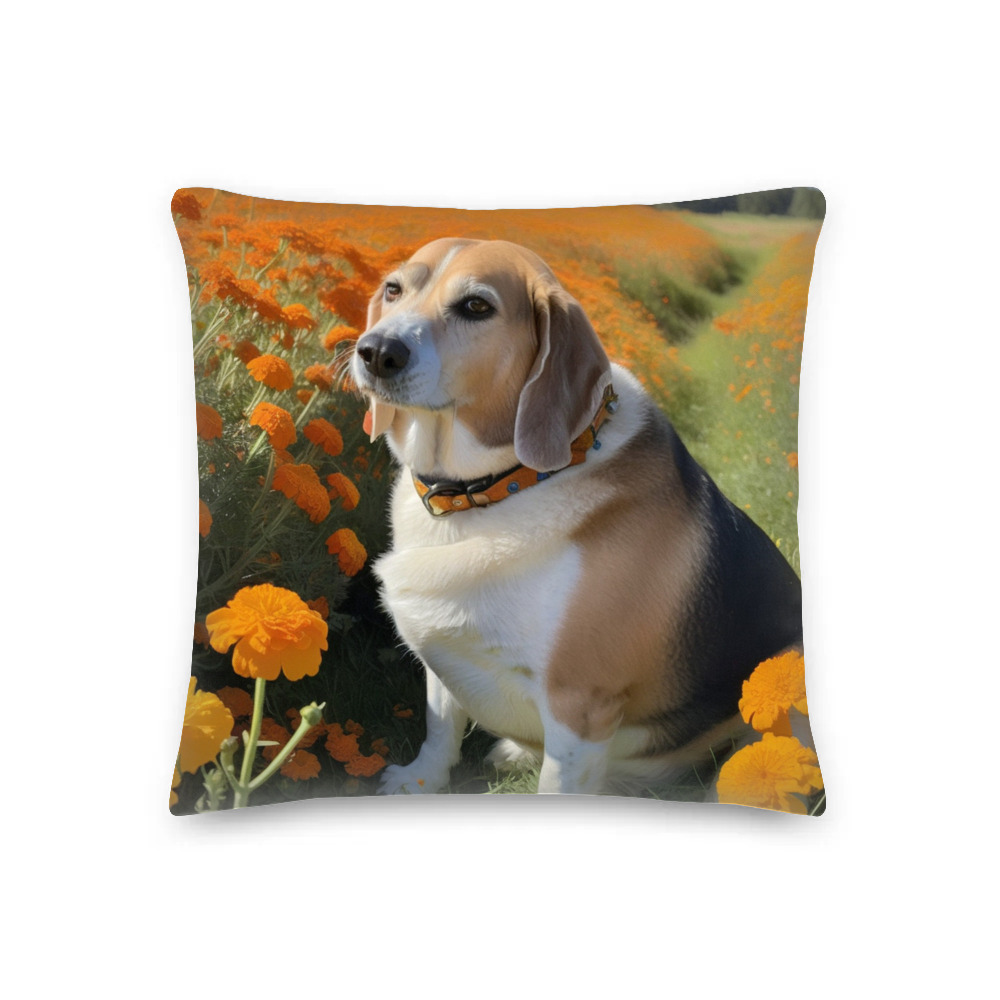 PugMug Custom Munchkin Premium Pillow