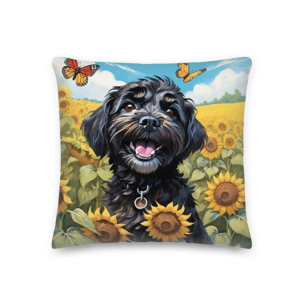 PugMug Custom Lily Premium Pillow
