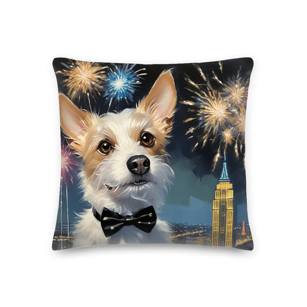 PugMug Custom Luna Premium Pillow