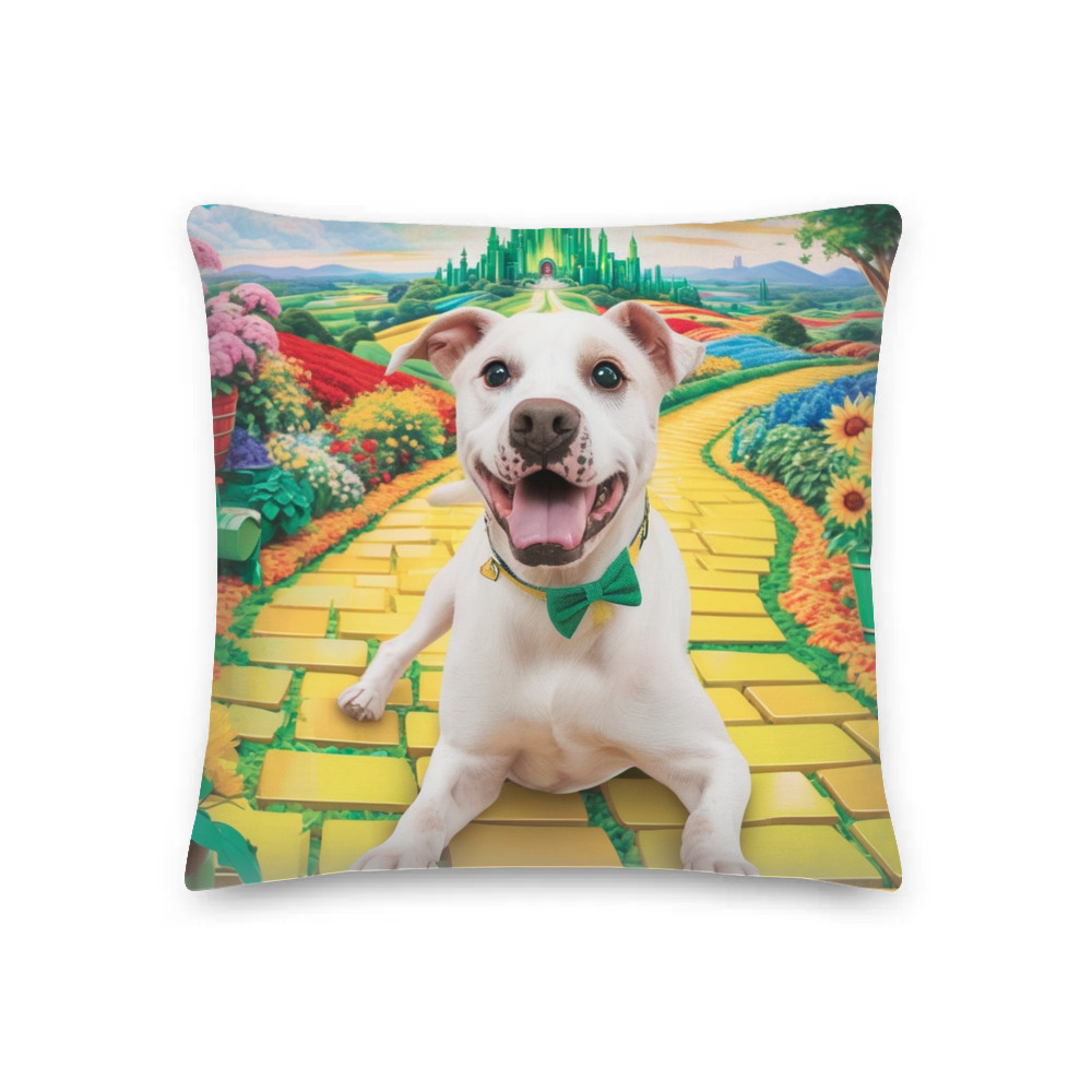 PugMug Custom Melody Premium Pillow