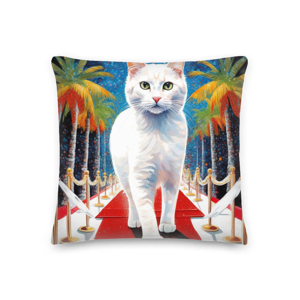 PugMug Custom Pet Premium Pillow