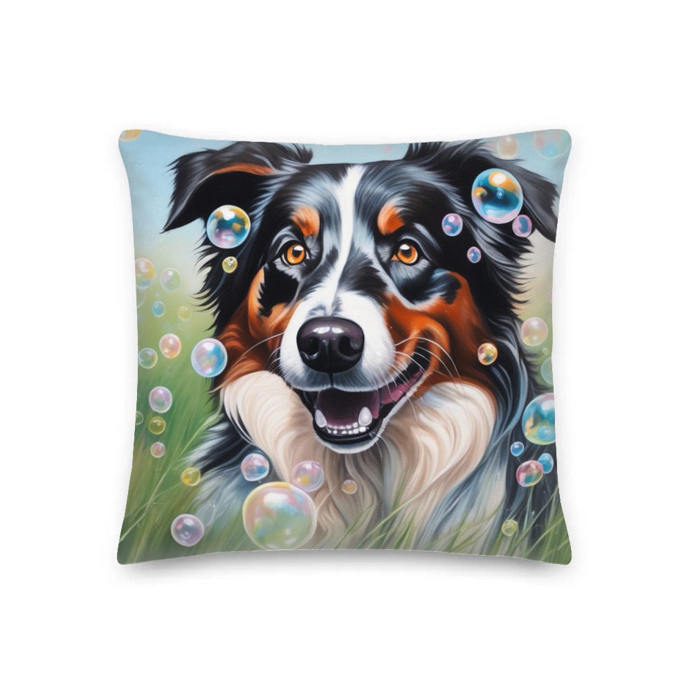 PugMug Custom Australian Shepherd Dog Premium Pillow