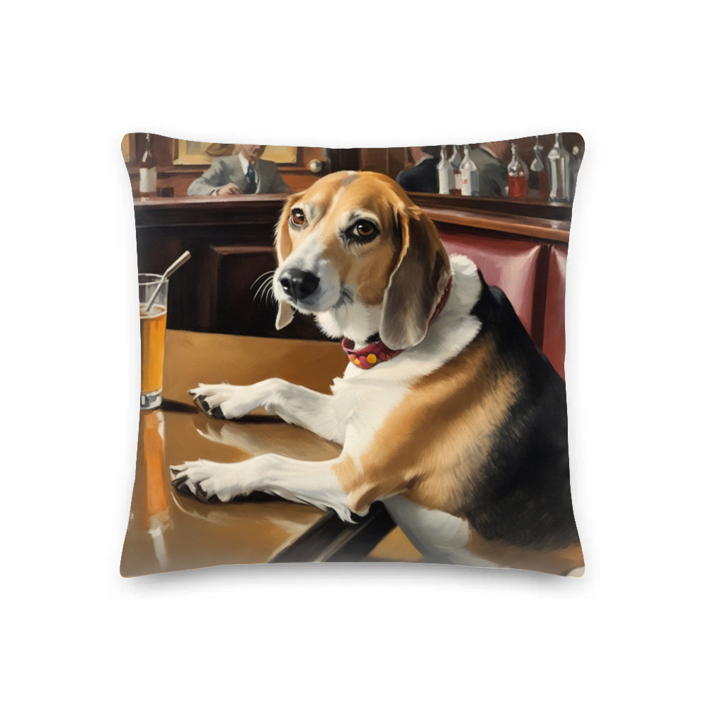 PugMug Custom Munchkin Premium Pillow