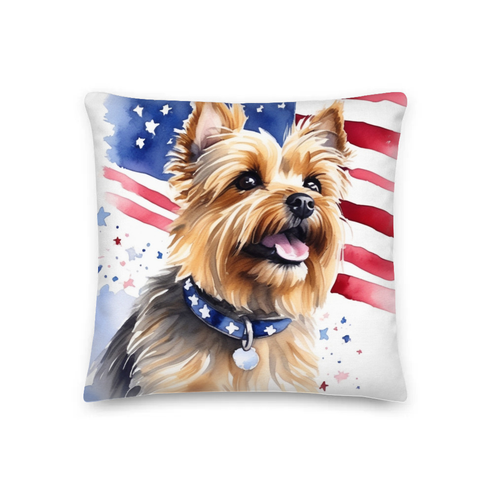 PugMug Custom Cairn Terrier Premium Pillow