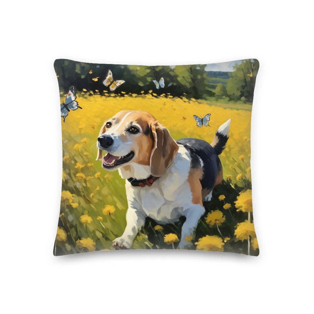 PugMug Custom Munchkin Premium Pillow