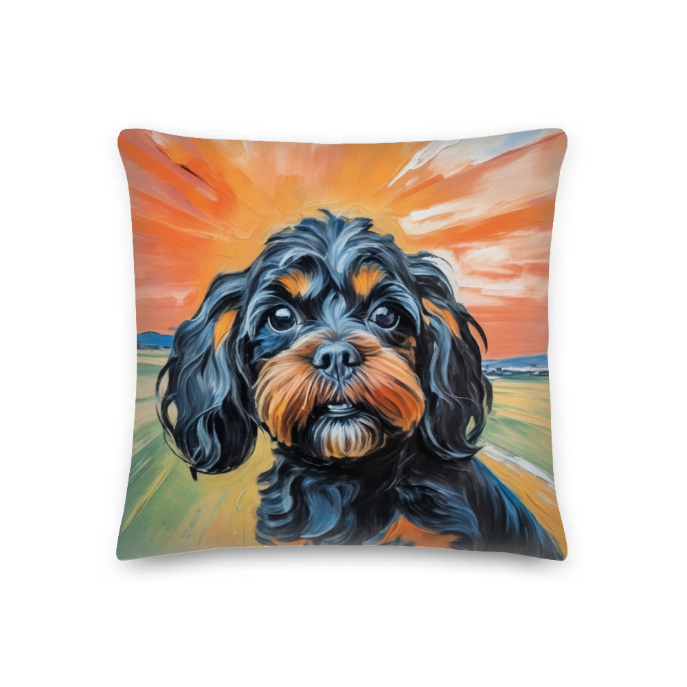 PugMug Custom Lily Premium Pillow