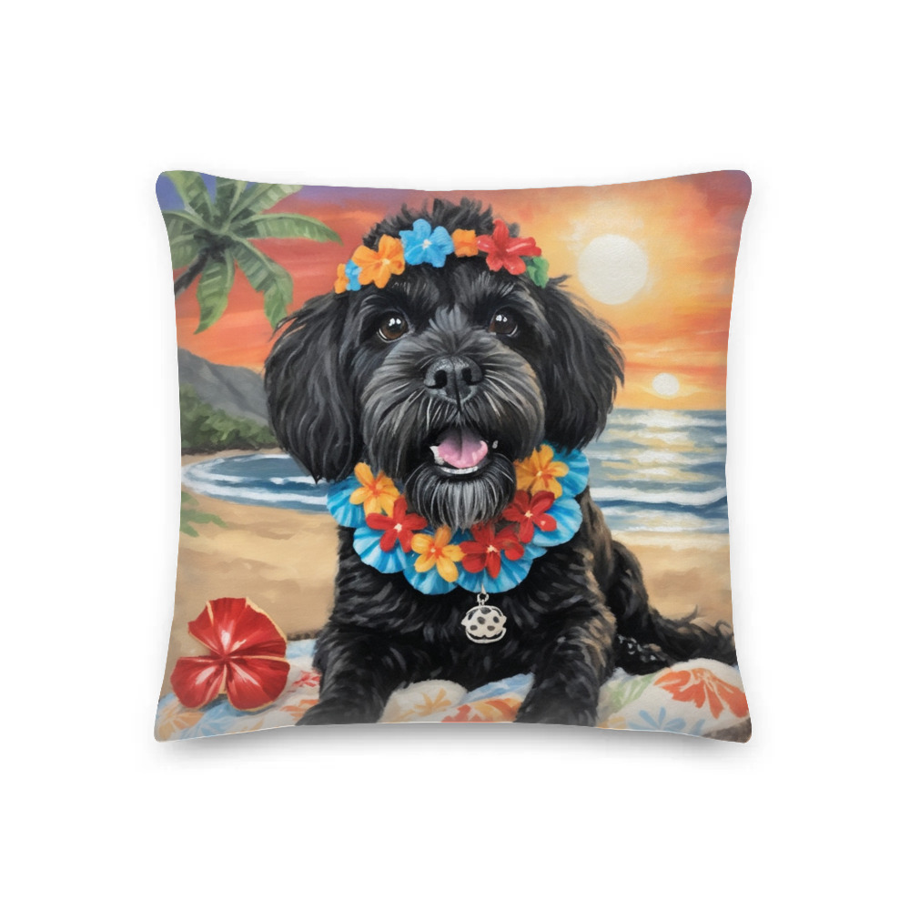 PugMug Custom Lily Premium Pillow