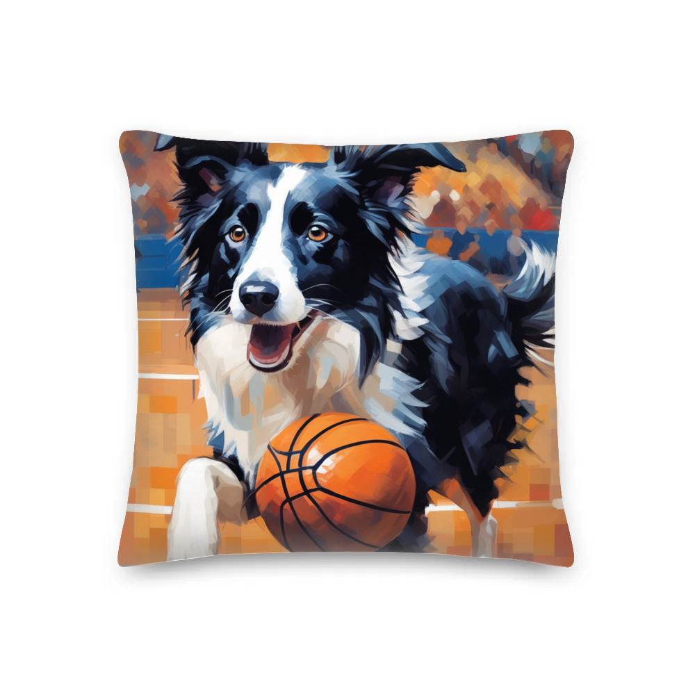 PugMug Custom Border Collie Premium Pillow