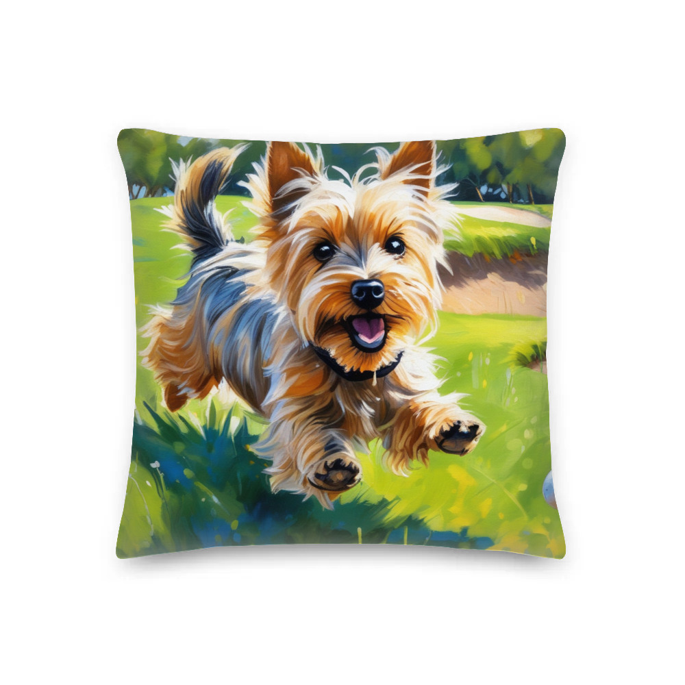 PugMug Custom Cairn Terrier Premium Pillow