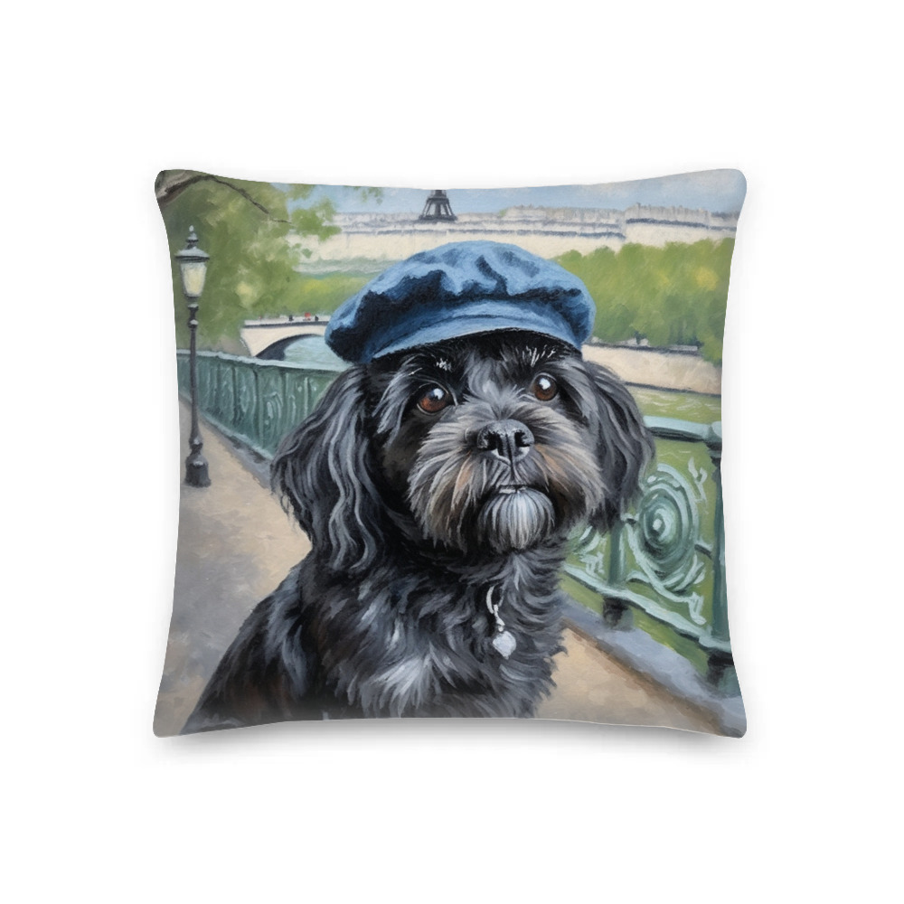 PugMug Custom Lily Premium Pillow