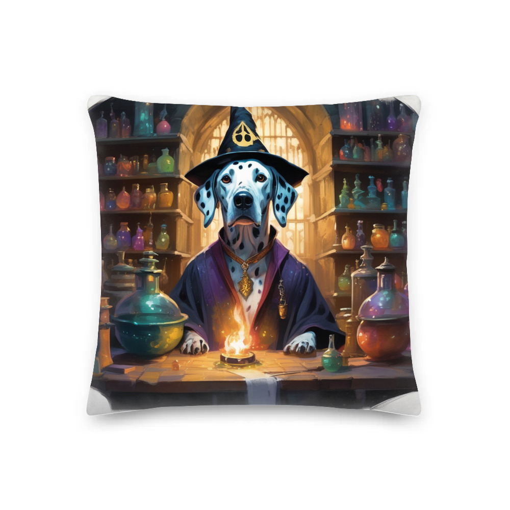 PugMug Custom Dalmatian Premium Pillow