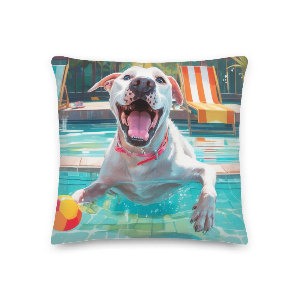 PugMug Custom Melody Premium Pillow