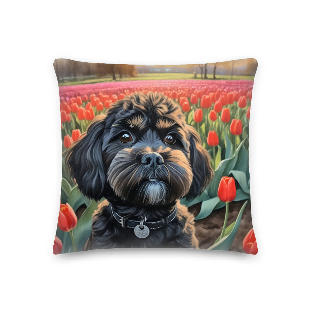 PugMug Custom Lily Premium Pillow
