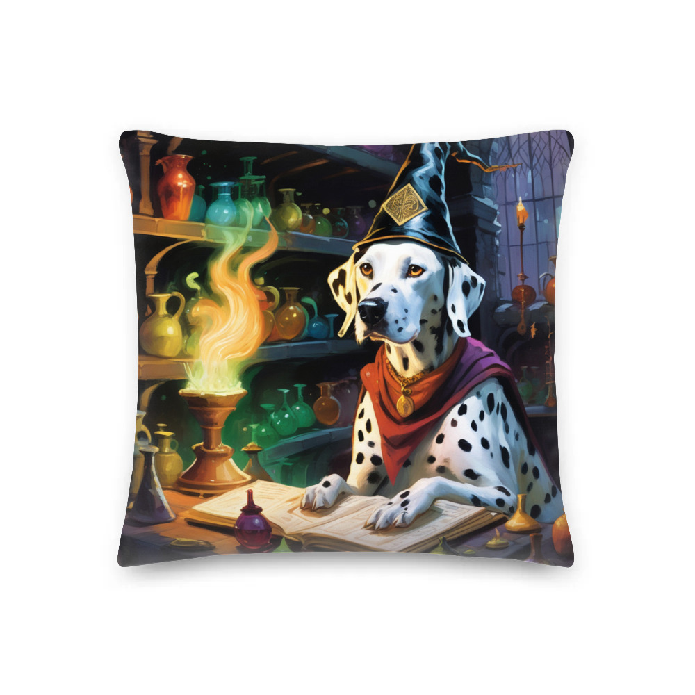PugMug Custom Dalmatian Premium Pillow