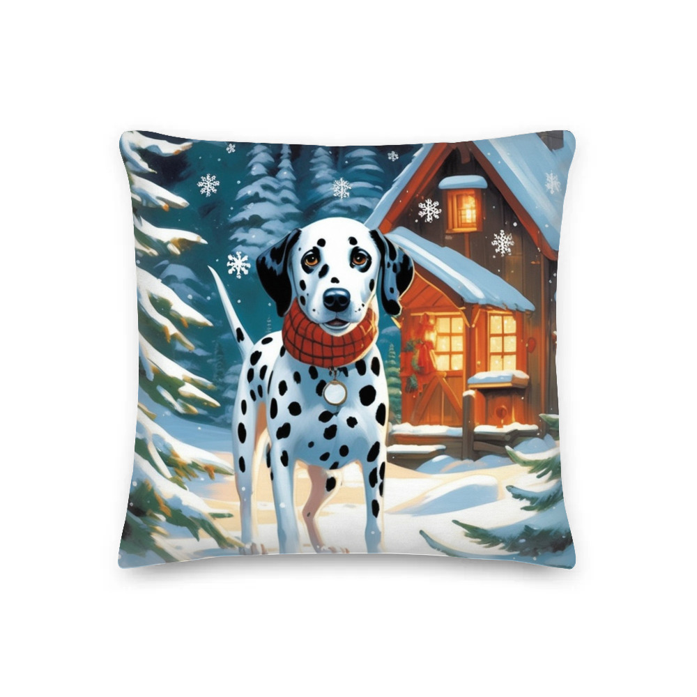 PugMug Custom Dalmatian Premium Pillow